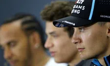 Thumbnail for article: Hamilton, Norris and Russell react to Silverstone contract