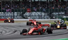 Thumbnail for article: Leclerc reacts to the British GP crash between Verstappen and Vettel