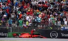 Thumbnail for article: Charles Leclerc disappointed after crashing out at the German GP