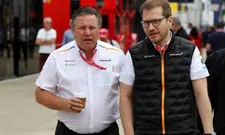 Thumbnail for article: Brown pleased with McLaren form but is not resting on his laurels