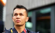 Thumbnail for article: Alex Albon "didn't find it easy" in his first race for Red Bull 