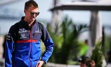 Thumbnail for article: Confirmed: Kvyat's retirement due to Honda engine oil leak