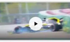 Thumbnail for article: Watch: Daniel Ricciardo crashes on final lap of FP1 