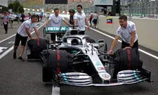 Thumbnail for article: Mercedes-personeel moet vrijdag nog lang doorwerken in de garage