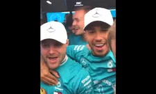 Thumbnail for article: Watch Bottas and Hamilton sing 'We Are The Champions' amidst title celebrations!