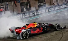 Thumbnail for article: Donuts galore! Watch Max Verstappen end the F1 season in style 