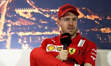 Thumbnail for article: "Vettel switches his Ferrari seat with Carlos Sainz'.