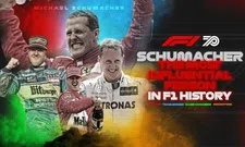 Thumbnail for article: Schumacher uitgeroepen tot meest invloedrijke persoon in de F1-geschiedenis