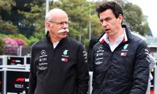 Thumbnail for article: 'Wolff uses Aston Martin as threat, but wants to stay with Mercedes'