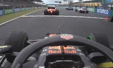 Thumbnail for article: Video: Briljante start Verstappen in Hongarije; van zevende plek naar P3