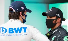 Thumbnail for article: 'Fast Racing Point takes shine away from performance Mercedes and Hamilton'