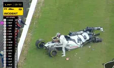 Thumbnail for article: Kvyat maakt enorm harde klapper en zorgt voor tweede safety car