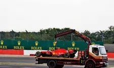 Thumbnail for article: Vettel might need new engine on Saturday after problem in FP2