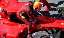 Thumbnail for article: Mick Schumacher drives his father's F2004 in Mugello