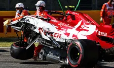 Thumbnail for article: Giovinazzi lijkt schuldige aan te wijzen na crash: "Ik kon niets meer doen"