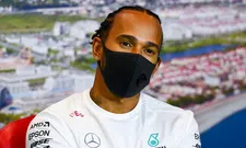 Thumbnail for article: Hamilton angstig voor de start: 'Waarschijnlijk word ik gelijk ingehaald'