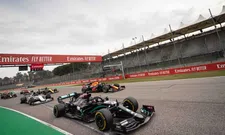 Thumbnail for article: Hamilton struggled behind Verstappen: "They got overheated behind Max"