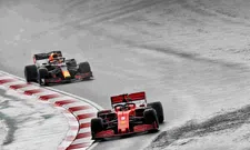 Thumbnail for article: Vettel erg blij met 'verrassende' podiumplaats na inhaalactie op Leclerc