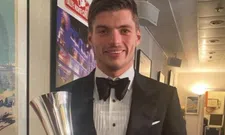 Thumbnail for article: Verstappen erg blij met prijs: "Ik wil jullie bedanken voor al het harde werk"