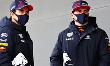 Thumbnail for article: Perez and Verstappen joke: 'Who shall we try to beat?'