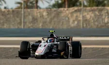 Thumbnail for article: F2 test in Bahrain: Lundgaard fastest for Viscaal, Samaia with most laps