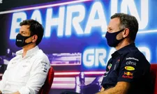 Thumbnail for article: Horner adds to Mercedes woes: With damage, Verstappen lost "one tenth" 