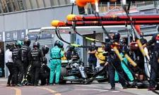 Thumbnail for article: 'Bottas's car is still in the garage with the wheel attached'