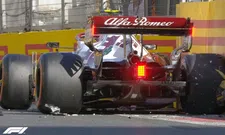 Thumbnail for article: Giovinazzi does the same as Stroll: Second red flag in Baku