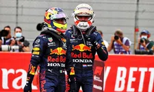 Thumbnail for article: Verstappen en Perez schieten in de lach: 'Is hij daar niet wat jong voor?'