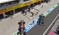 Thumbnail for article: Verstappen en Hamilton komen elkaar in pitstraat meteen weer tegen