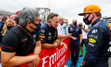 Thumbnail for article: Horner waarschuwt Verstappen: "Lewis speelt graag psychologische spelletjes"