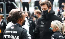 Thumbnail for article: 'Hamilton was nerveus dat Verstappen zo’n goed resultaat wist neer te zetten'