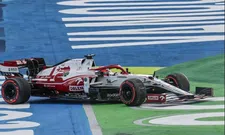 Thumbnail for article: Raikkonen moet uit pitlane starten na wijzigingen aan zijn achtervleugel 