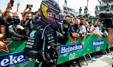 Thumbnail for article: F1 Social Stint | Hamilton's victory completes wedding day