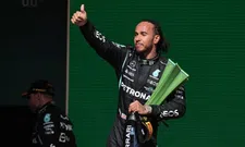 Thumbnail for article: Hamilton reacts to win in Qatar: "Lonely at the front"