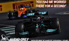 Thumbnail for article: Hamilton on pole in Saudi Arabia: You had me worried there for a second!