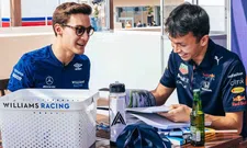 Thumbnail for article: Albon komt geheel in 'Russell-stijl' aan op eerste werkdag bij Williams