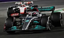 Thumbnail for article: Russell's fighting hard for Mercedes: "Most physical race I've experienced"