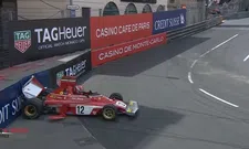 Thumbnail for article: Leclerc crasht met Ferrari van Niki Lauda bij historische race Monaco