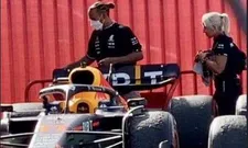 Thumbnail for article: Mercedes denies Hamilton touched RB18 during Parc Fermé