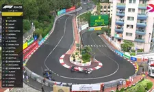 Thumbnail for article: VIDEO | Latifi hits the wall during formation lap of wet Monaco GP