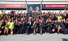 Thumbnail for article: Politie met speurhonden in Red Bull-garage na overwinning Verstappen