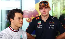 Thumbnail for article: De Vries on Verstappen friendship: 'We both travelled around with our dads'