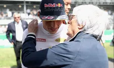 Thumbnail for article: Ecclestone geniet van Verstappen: 'Max speelt geen spelletjes'