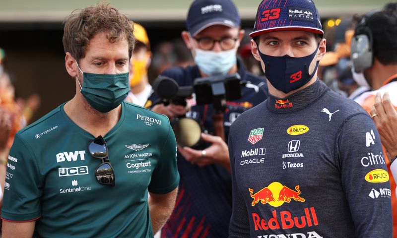 Horner talks about Vettel and Verstappen's work ethic