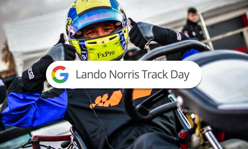 Norris on poor start to karting