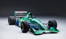 Thumbnail for article: Oude Jordan F1-wagen van Schumacher wordt geveild