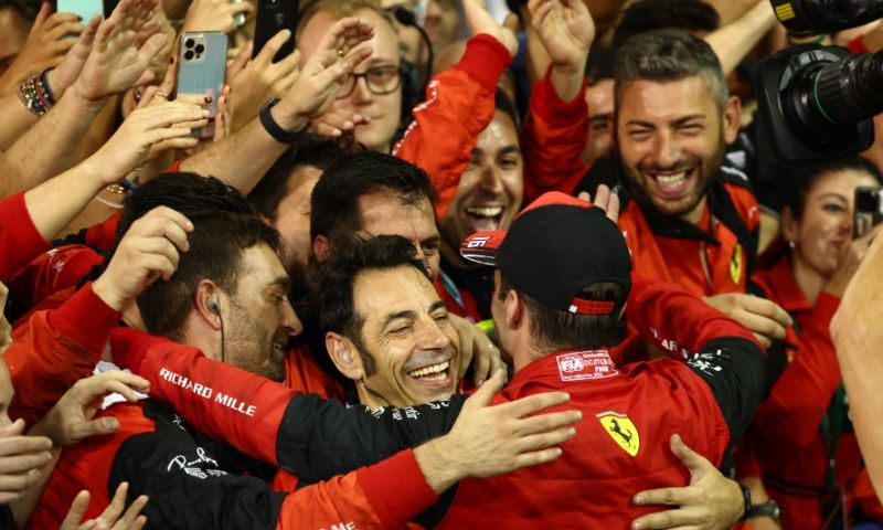 Leclerc leiderschap Ferrari in F1