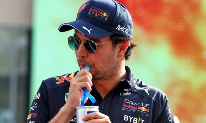 Perez reacts to Red Bull Racing's RB19 