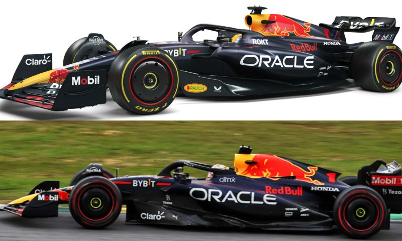 Verschillen tussen RB19 en RB18 van Red Bull